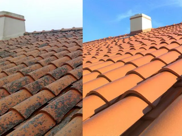 Nettoyage de toiture